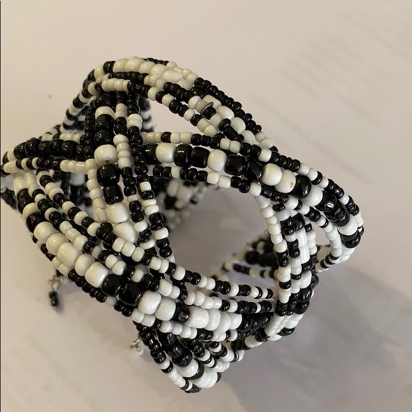 Beaded Cuff Bracelet - Picture 3 of 11